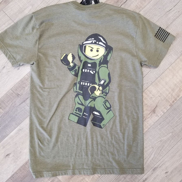 T-Shirt Bomb Suit Guy – Crab Zone, LLC