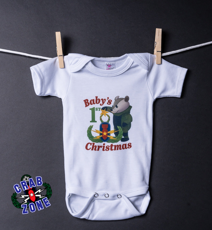 Boomer's 1st Christmas Onesie