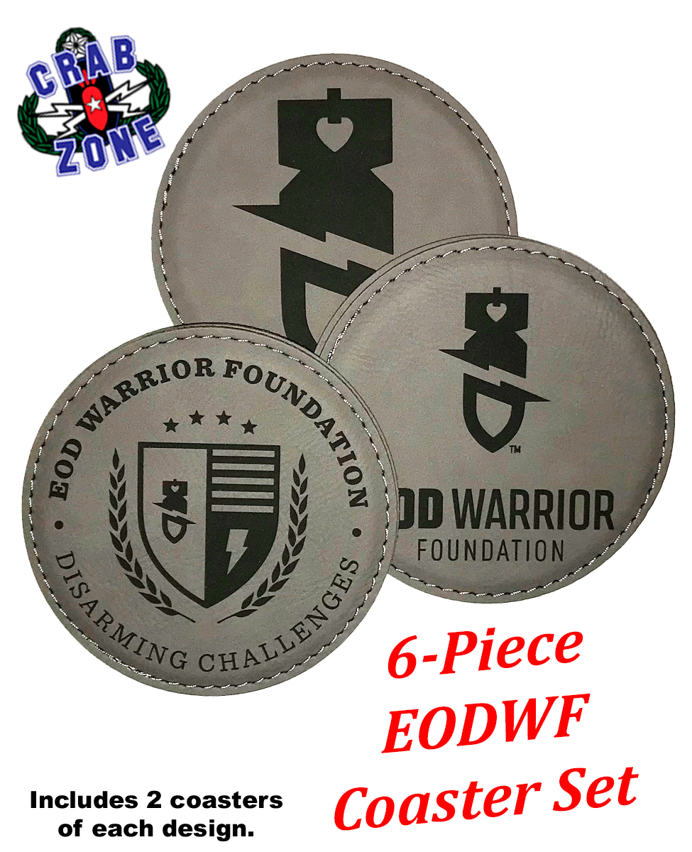 6-Pc EODWF Coaster Set