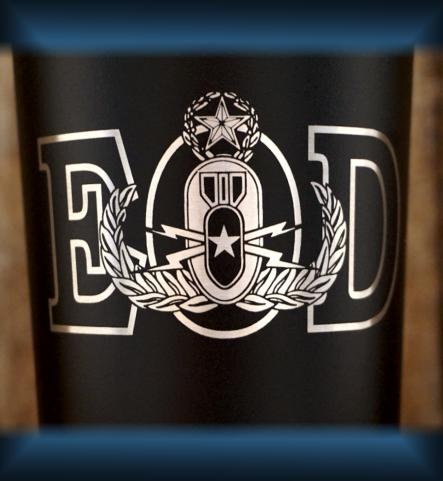 EOD w/Badge 20oz  Tumbler