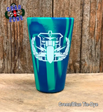 HDT Badge Silicone 16  oz. Tumbler