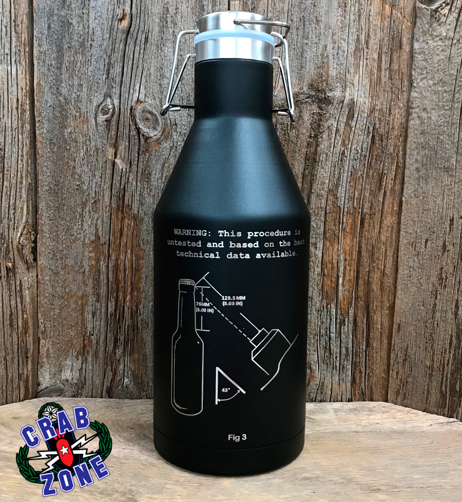 50 Cal Bottle 64 oz Growler – Crab Zone, LLC