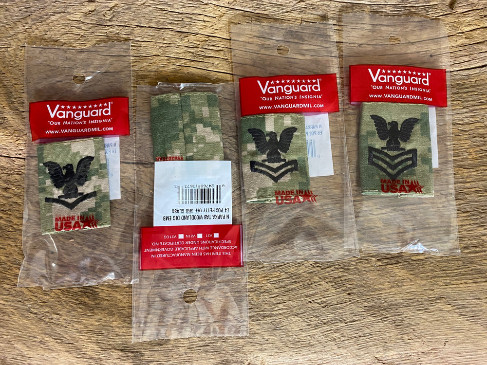 Navy Parka Tab - Woodland Digi E4-6 **DISCONTINUED**