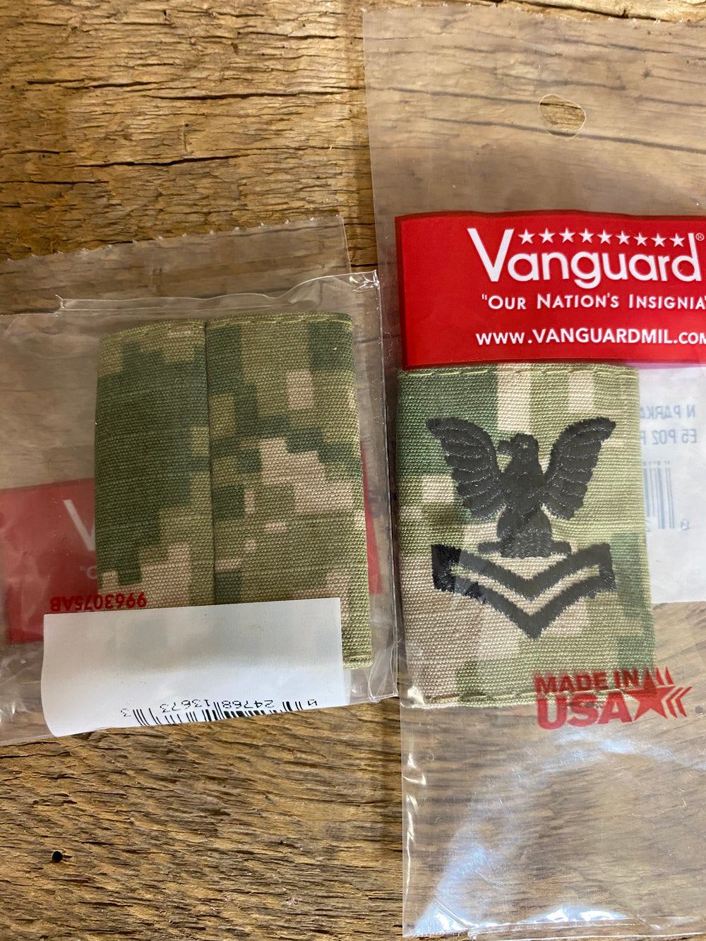 Navy Parka Tab - Woodland Digi E4-6 **DISCONTINUED**