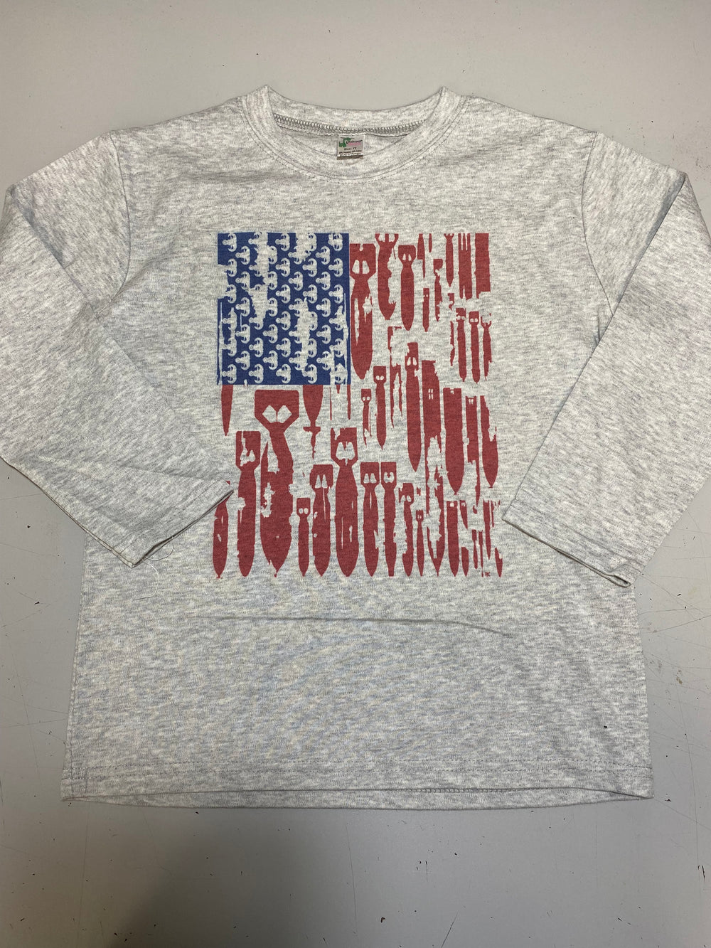 Bomb Flag Toddler Long Sleeve