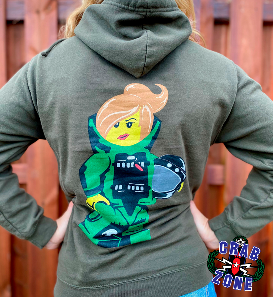 Bomb Suit Girl Hoodie