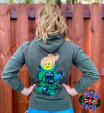 Bomb Suit Girl Hoodie