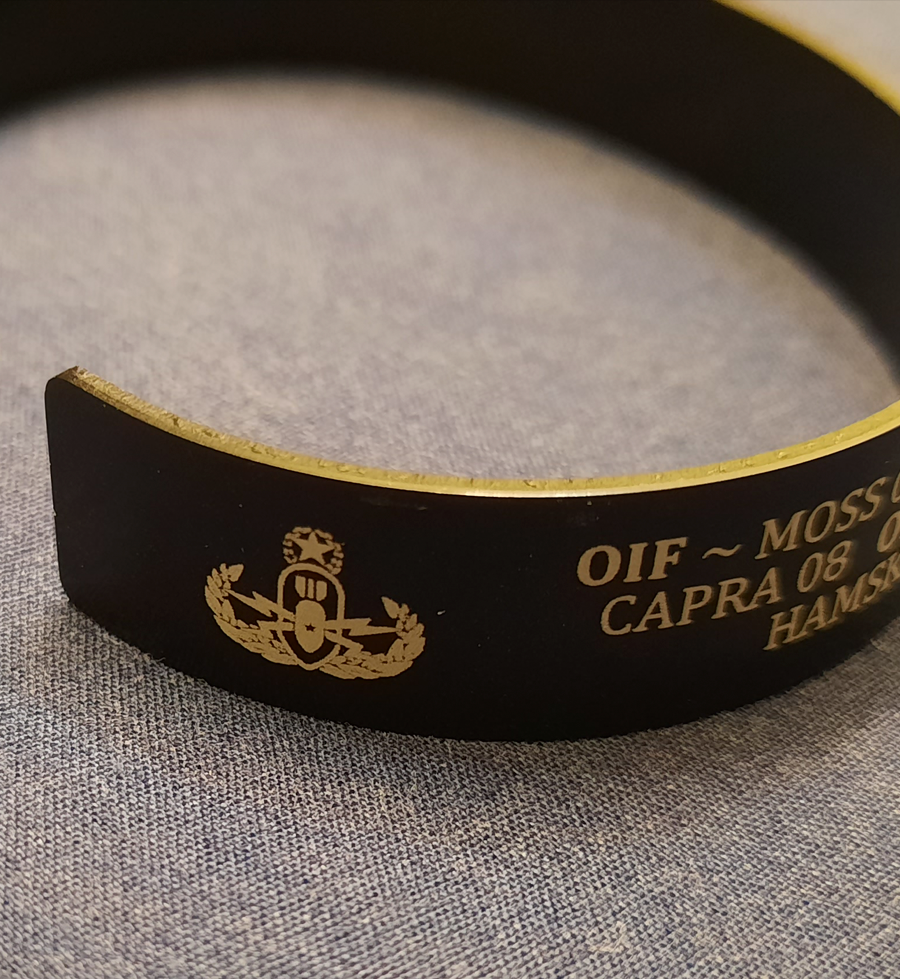 Air Force OIF/OEF Memorial Bracelet