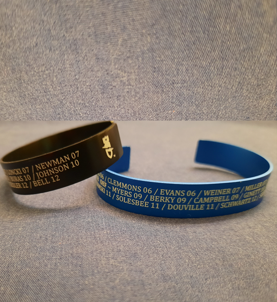 Metal 2025 memorial bracelets