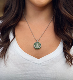 EOD Badge Pendant and Necklace