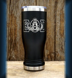 EOD with Badge Pilsner Tumblers