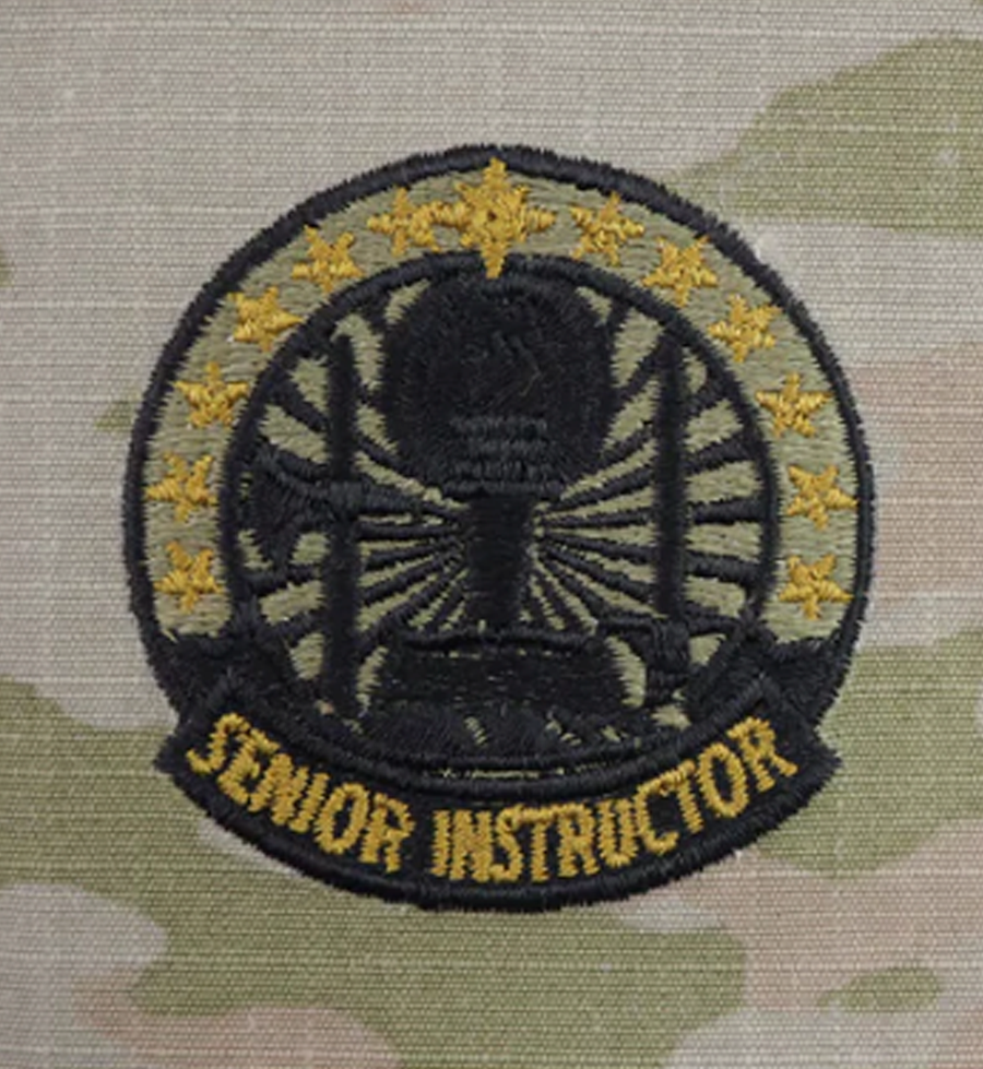 Army Senior Instructor Patch