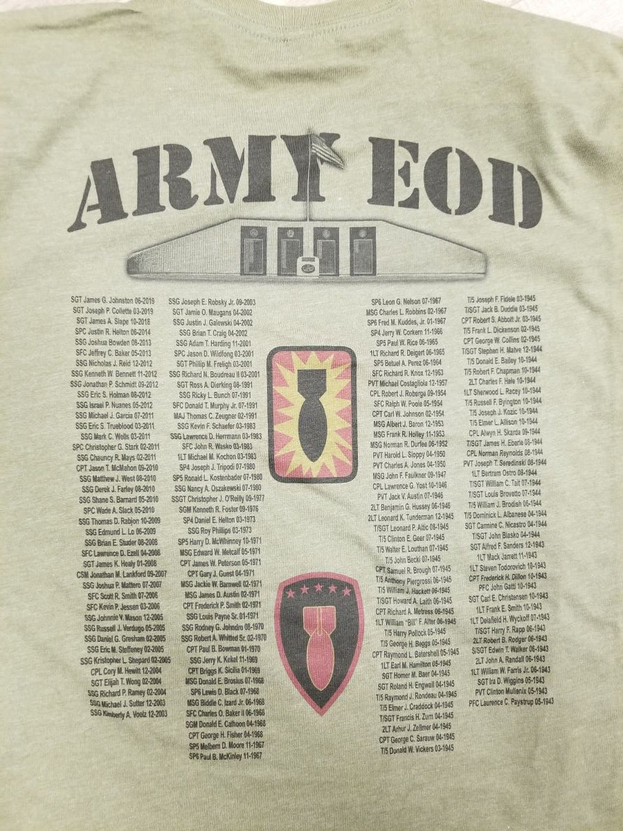 Army Memorial Tee Shirt
