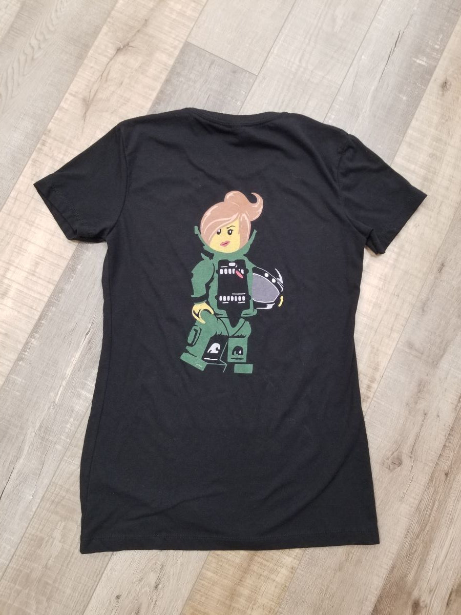 Ladies Bomb Suit Girl Tee