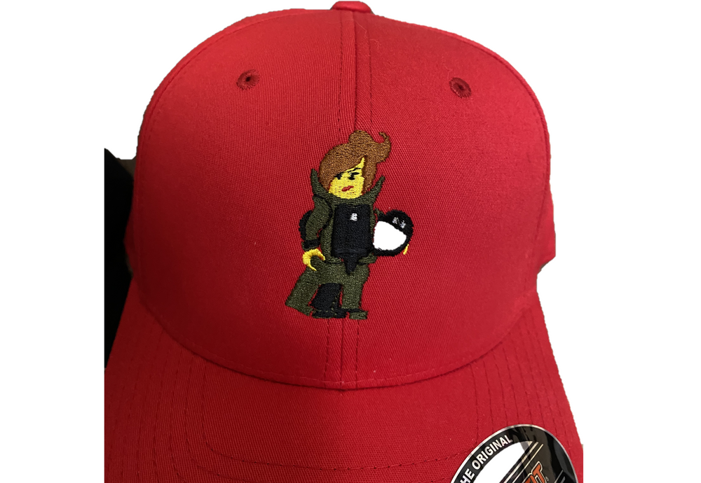 Bomb Suit Girl MiniFigure Hat