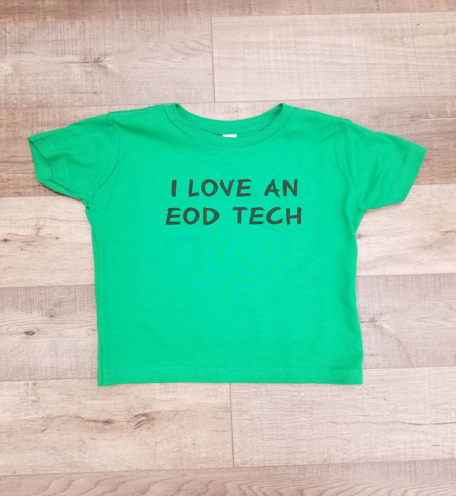 Toddler I Love An EOD Tech Tee