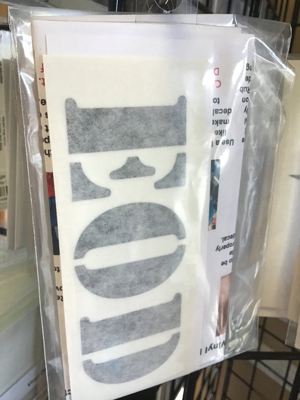 EOD Decal