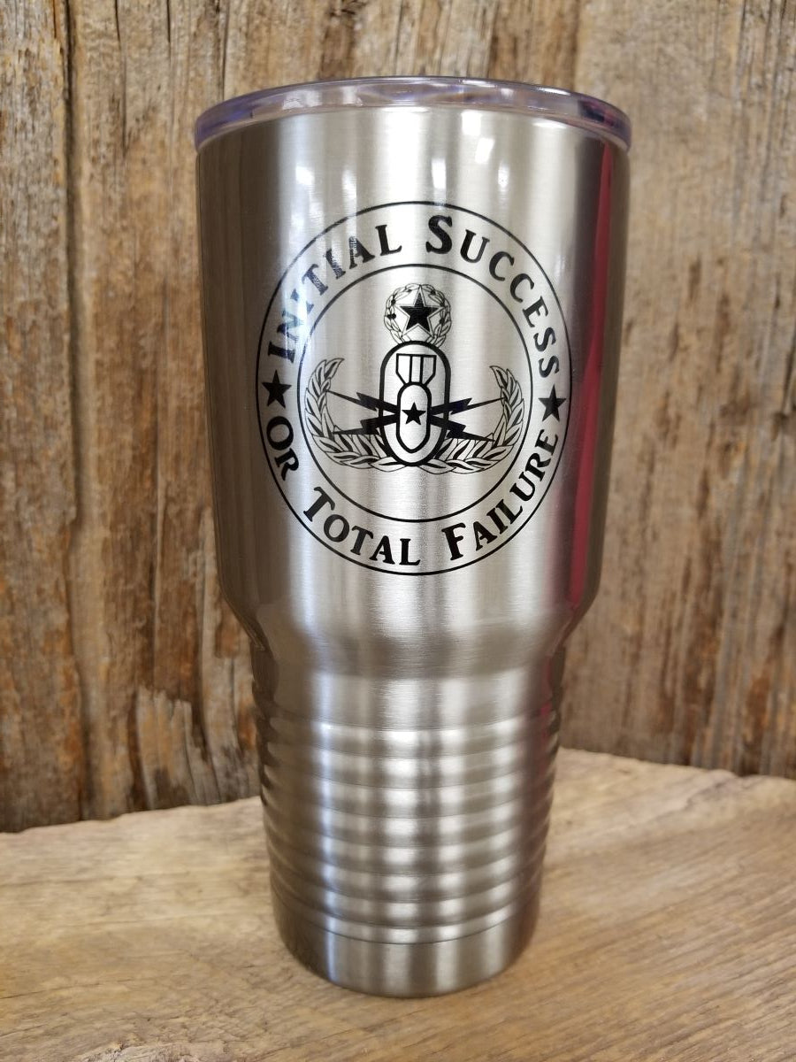 ISOTF 30 oz. Stainless Steel Tumbler – Crab Zone, LLC