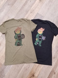 Ladies Bomb Suit Girl Tee