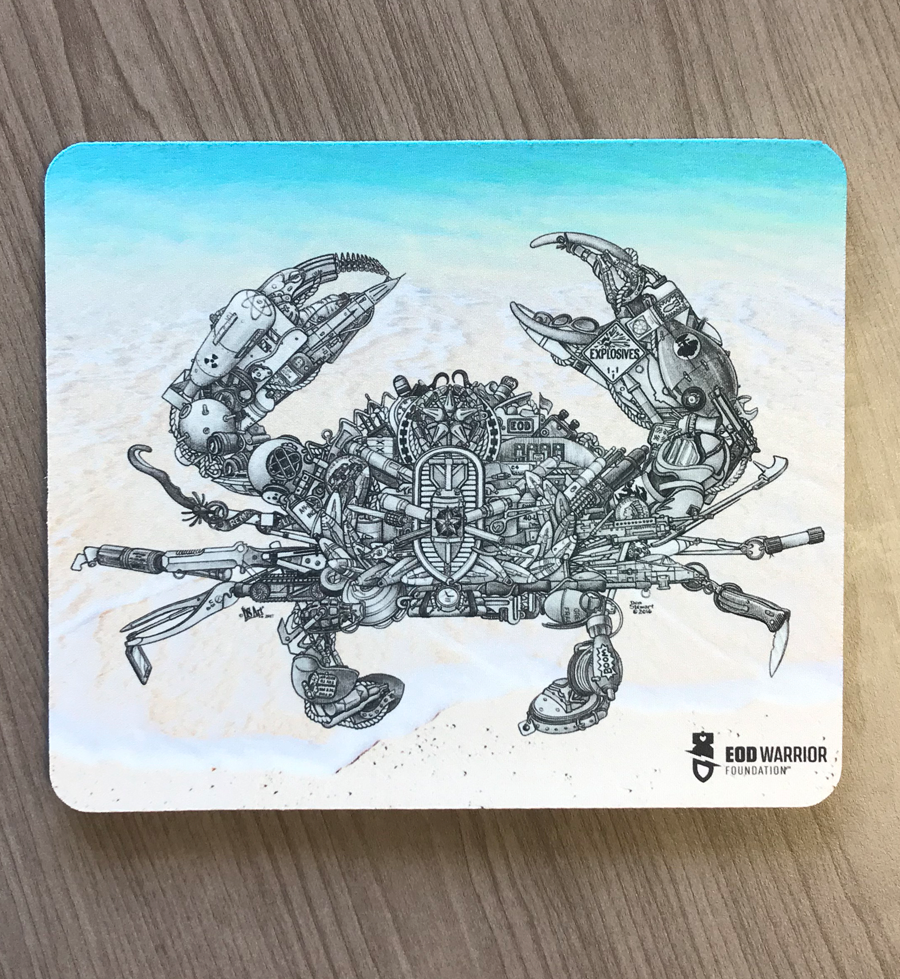 DS Crab Mousepad