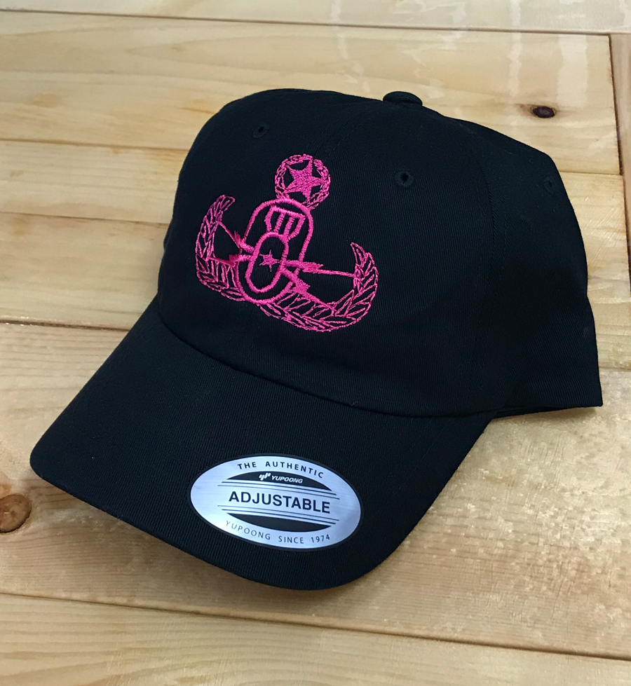 Pink EOD Badge Hat