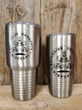 EOD Tri-Badge w/Memorial Tumblers