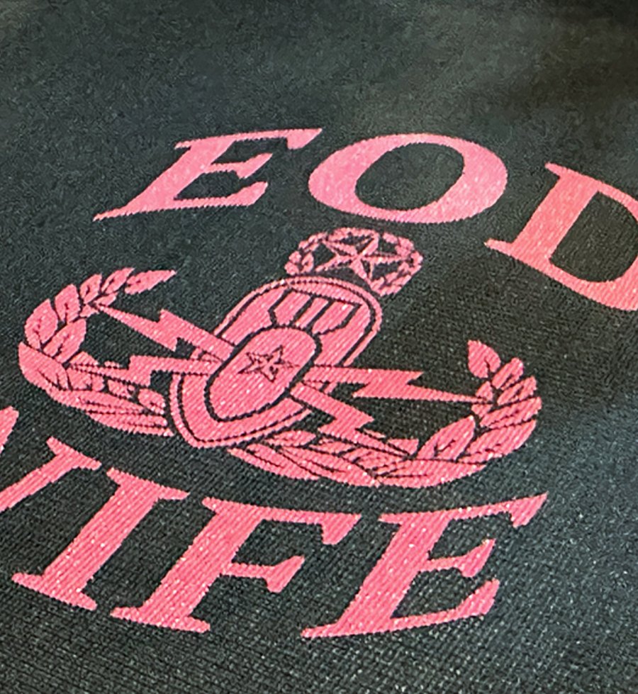 EODSTUFF EOD Wife Badge Silkies